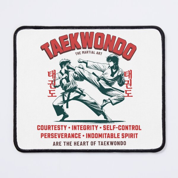 Item preview, Five tenets of Taekwondo designed and sold by Aura Artistic.