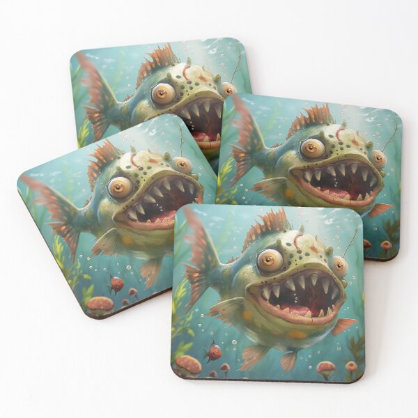 Item preview, piranha joe character classic T-shirt designed and sold by Little KAIJU.