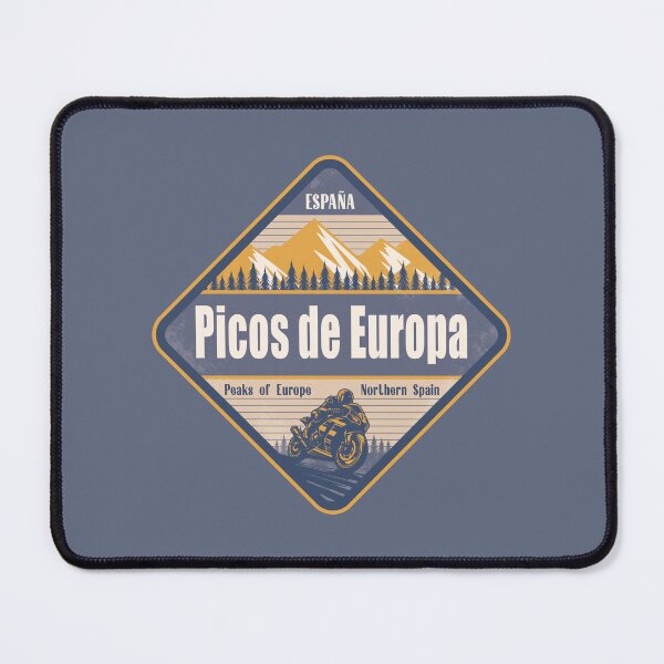 Item preview, Picos de Europa Spain Motorcycling Mountain Design designed and sold by CynthiaGraphics.