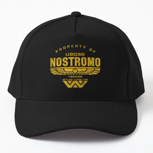 Vista previa del artículo con la obra «Propiedad de USCSS Nostromo Dks desgastadas», diseñado y vendido por Alema Art.