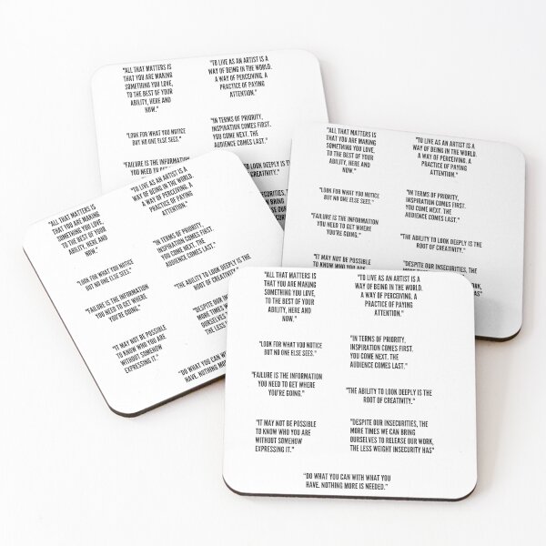 Item preview, Collection of Rick Rubin Creativity Quotes designed and sold by RareLoot19.