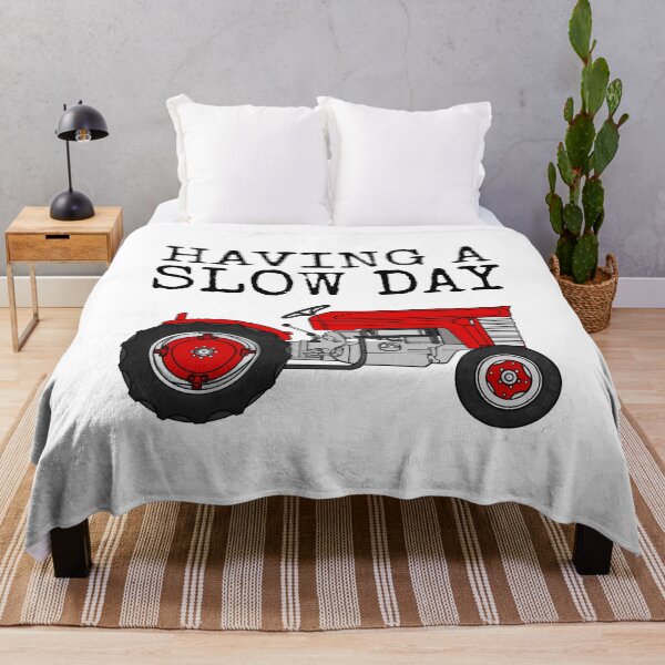 Item preview, Having A Slow Day, Tractor Farmer Farming Funny designed and sold by doodlerob.