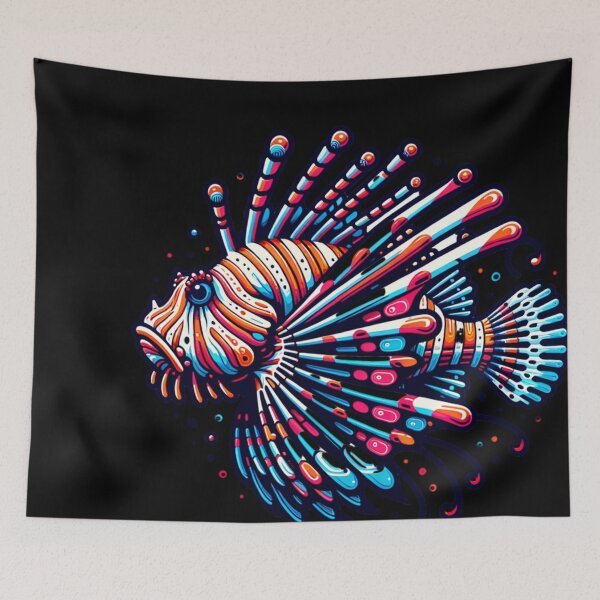Item preview, Tropical Fish Lionfish Animal Rights T-Shirt designed and sold by FeatSky.