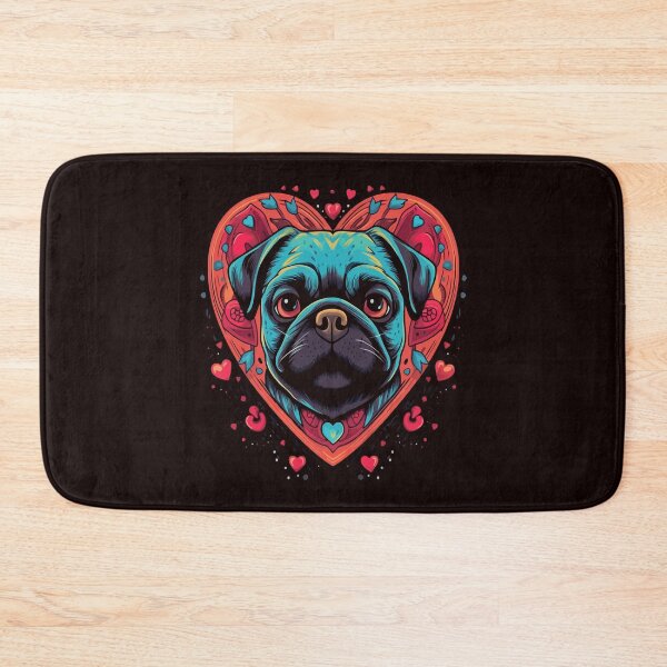Item preview, Pug Valentine designed and sold by creativellashop.