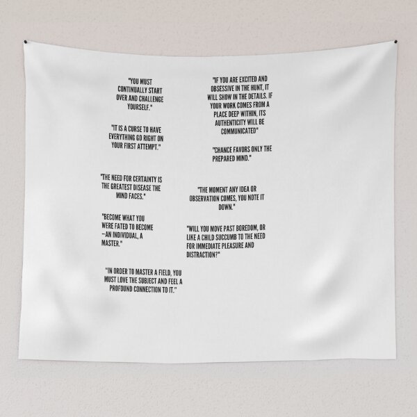 Item preview, Collection of Robert Greene Mastery Quotes designed and sold by RareLoot19.