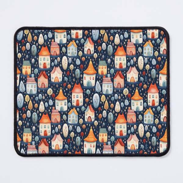 Item preview, Cute Fairy Tale Houses Pattern For Kids designed and sold by sheprint.