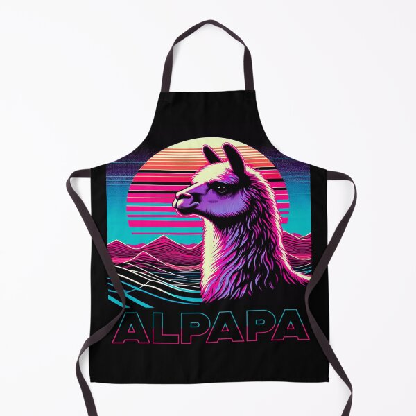 Item preview, Retro Alpapa Vatertag bester Papa Alpaka Sunset designed and sold by KAYDEE01212 ✨.