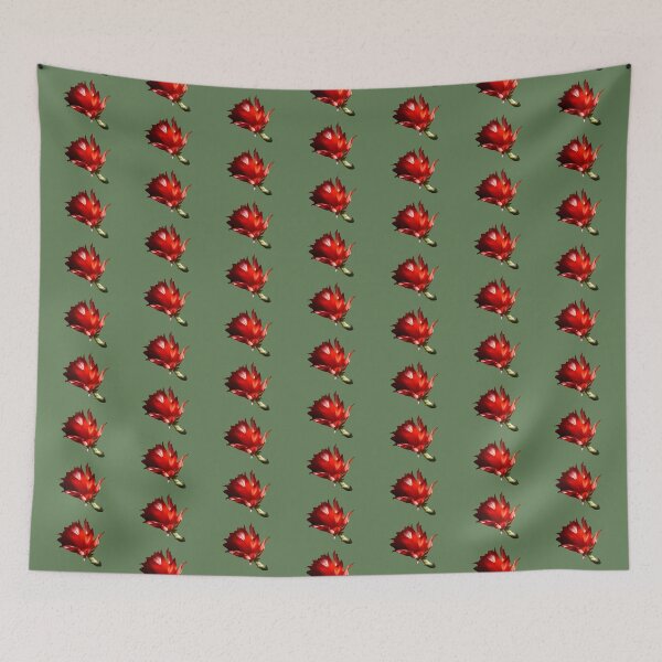Item preview, Cactus blooming in red designed and sold by mariya-ivanova.