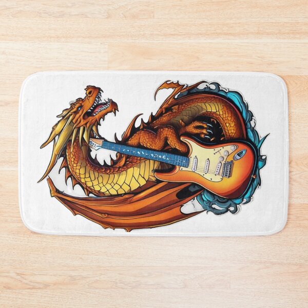 Item preview, Dragon and Guitar designed and sold by Canan Topantas.