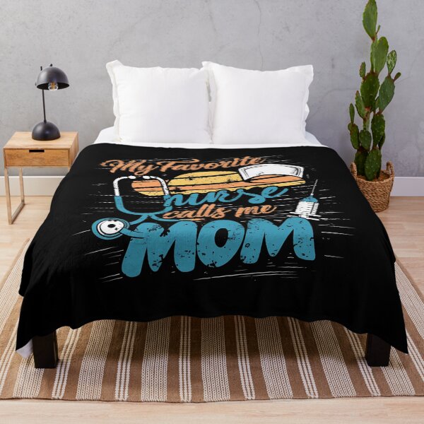 Item preview, Funny My Favorite Nurse Calls Me Mom Nursing Mom Gift Nurse designed and sold by 07Art.