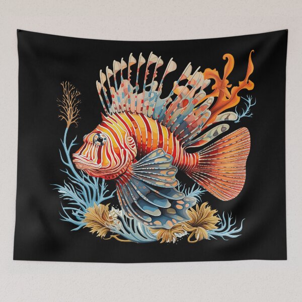 Item preview, Tropical Fish Lionfish Animal Rights T-Shirt designed and sold by FeatSky.