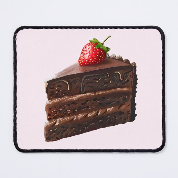 Item preview, Slice of chocolate cake designed and sold by sakurashorty.