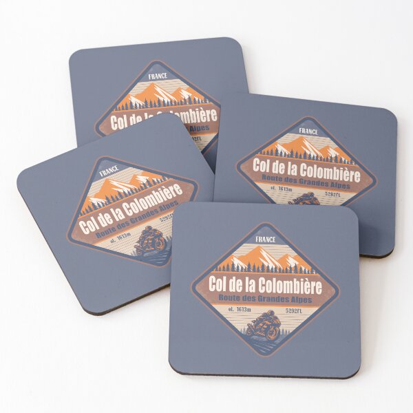 Item preview, Col de la Colombiere France Motorcycling Mountain Design designed and sold by CynthiaGraphics.