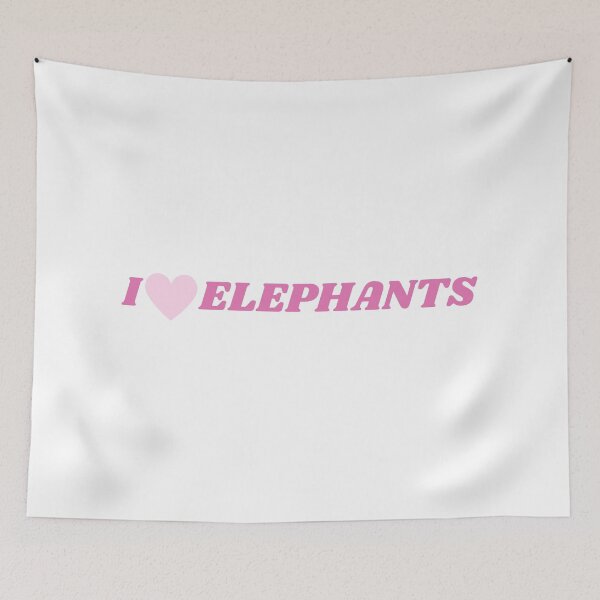 Item preview, I Love Elephants designed and sold by shopfromluvv.