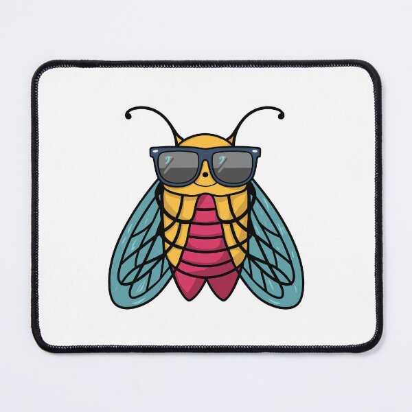 Item preview, Cicada with sunglasses designed and sold by MaateoDesign.