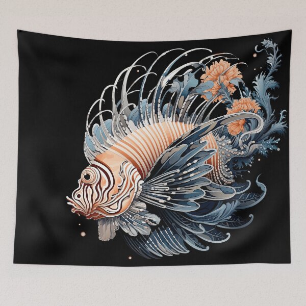 Item preview, Tropical Fish Lionfish Animal Rights T-Shirt designed and sold by FeatSky.