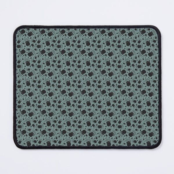 Item preview, Pattern with a black cat Tomeo and the inscription "Emotions are inappropriate" designed and sold by Cherevan.