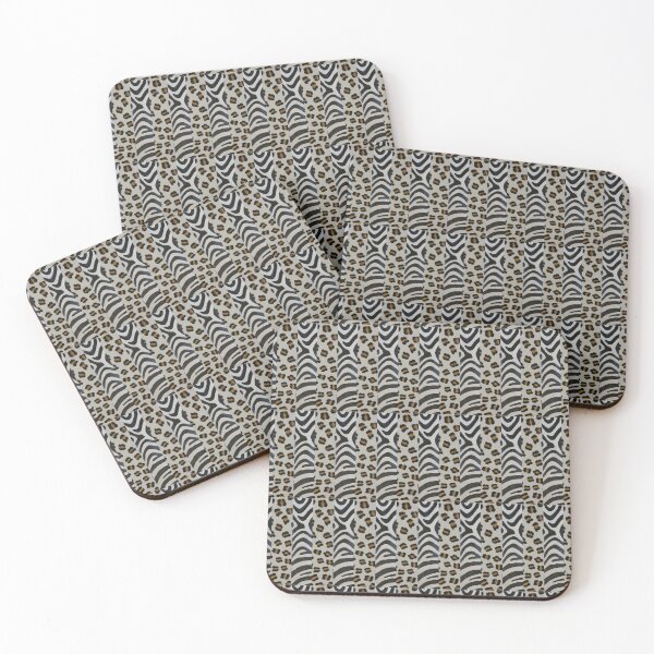 Item preview,  Cute Leopard Rosettes and Zebra Prints designed and sold by annenambiro.