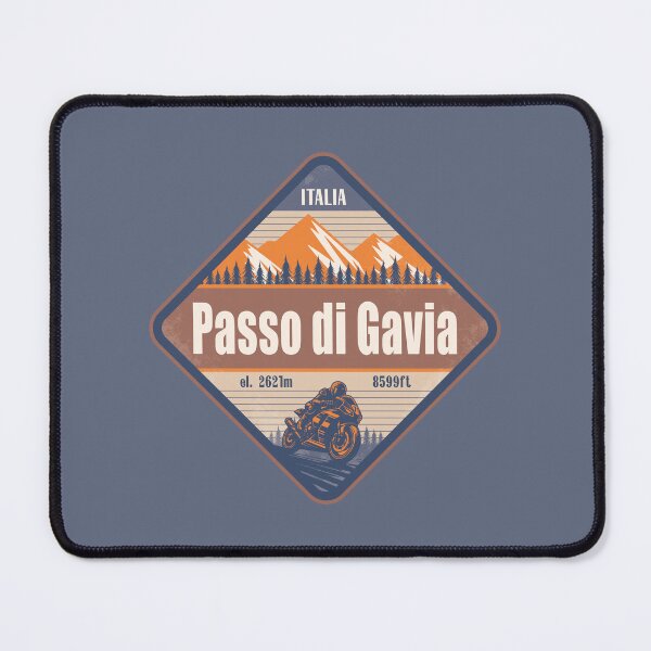 Item preview, Gavia Pass Italy Motorcycling Mountain Design designed and sold by CynthiaGraphics.