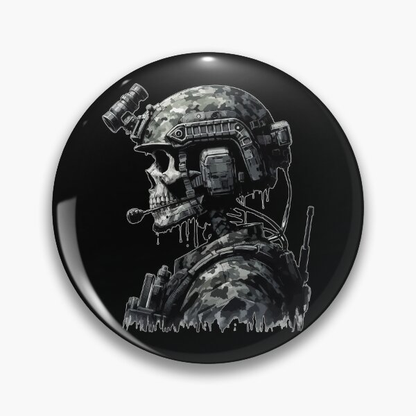 Item preview, Skeleton Skull Soldier designed and sold by TomFrontierArt.