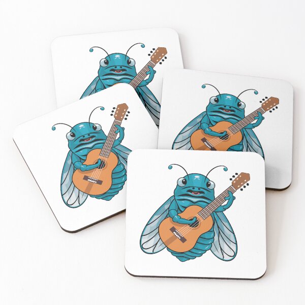 Item preview, Cicada plays guitar designed and sold by MaateoDesign.
