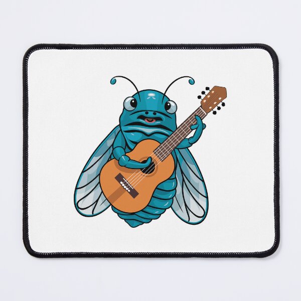 Item preview, Cicada plays guitar designed and sold by MaateoDesign.