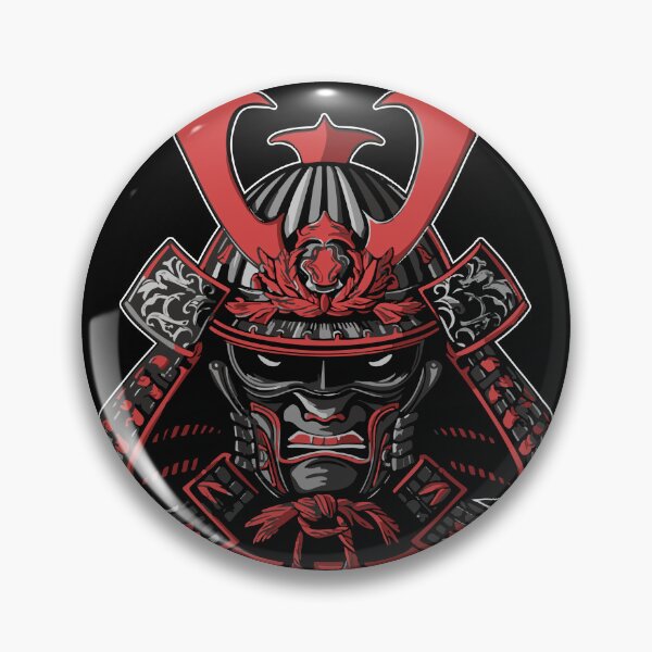 Artikelvorschau, Samurai-Maske entworfen und verkauft von DREAMINGROOSTER.