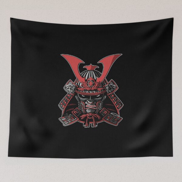 Item preview, Samurai mask designed and sold by DREAMINGROOSTER.