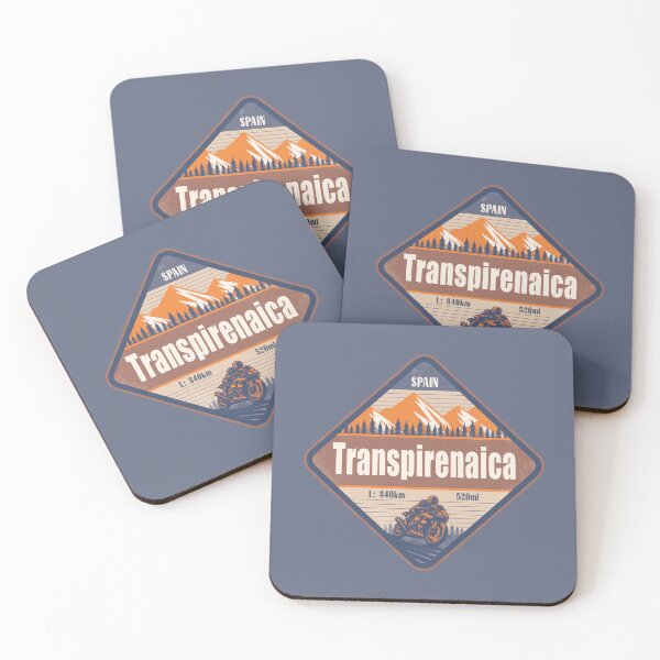 Item preview, Transpirenaica Road GR 11 Spain Motorcycling Mountain Design designed and sold by CynthiaGraphics.