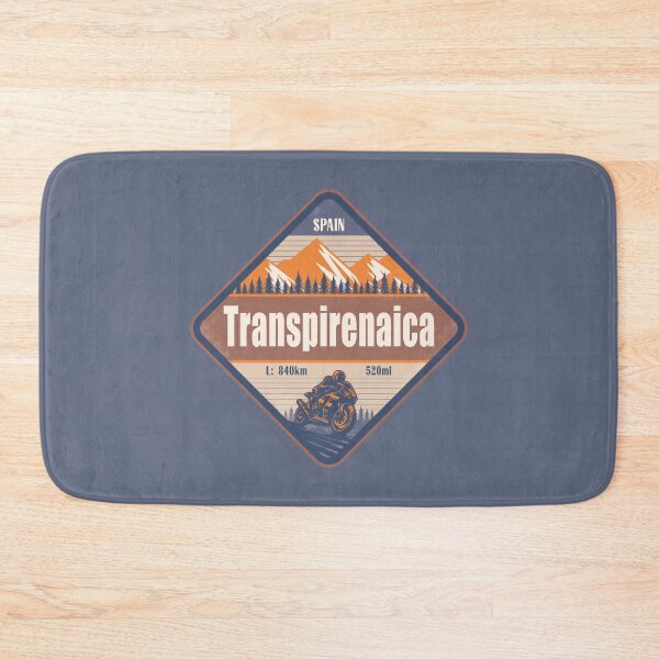 Item preview, Transpirenaica Road GR 11 Spain Motorcycling Mountain Design designed and sold by CynthiaGraphics.