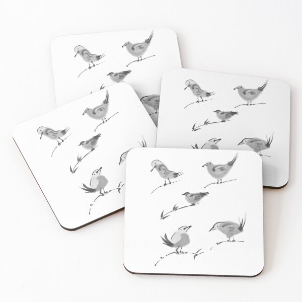 Item preview, Sumi-e Birds designed and sold by nateheins.