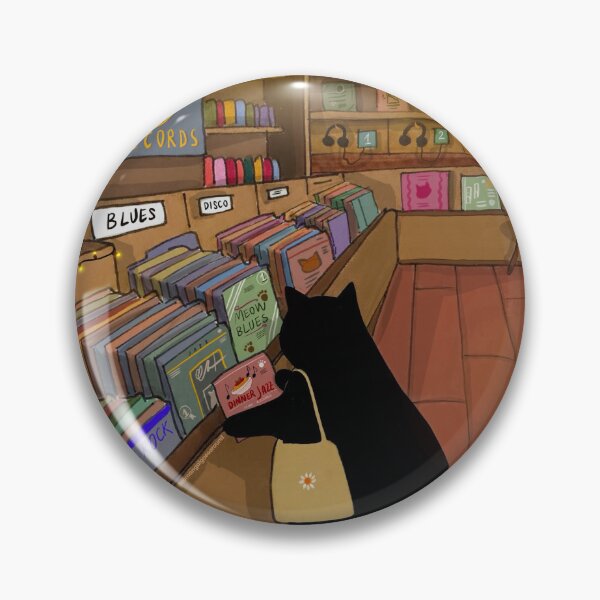 Item preview, Stanis at the Record Shop designed and sold by Stanis the Cat.