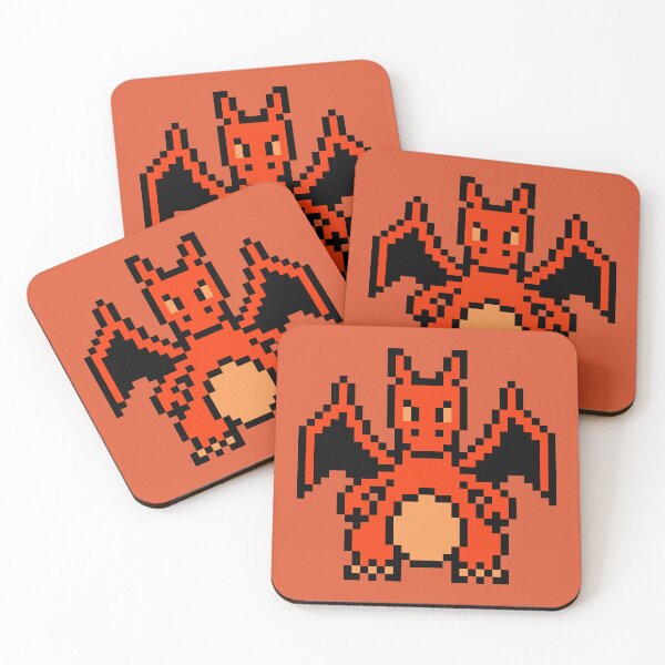 Artikelvorschau, Geflügelte Feuereidechse entworfen und verkauft von GEN2SPRITES.