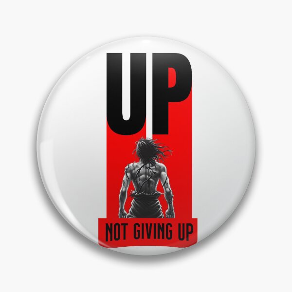 Item preview, UP - NOT GIVING UP designed and sold by Animetal-Shop.