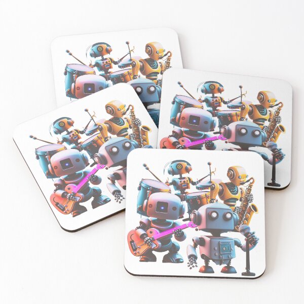 Item preview, ROBOTS RIGHTS BAND designed and sold by SmARTNiki.