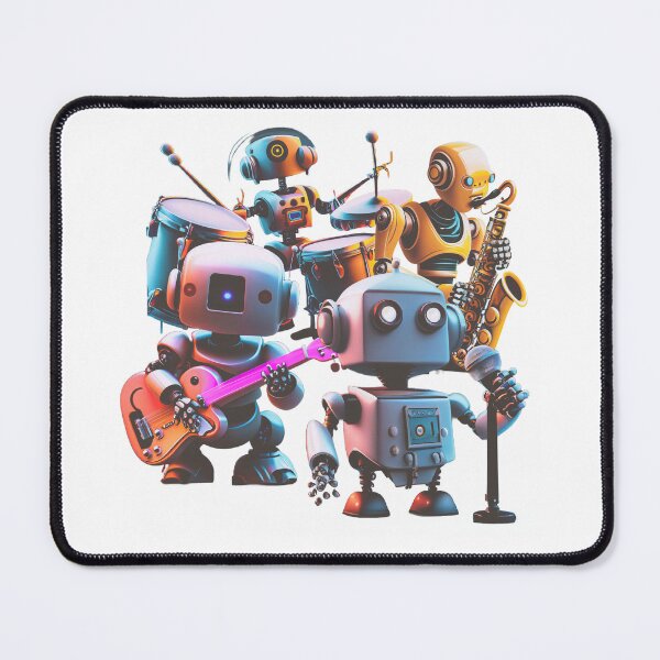 Item preview, ROBOTS RIGHTS BAND designed and sold by SmARTNiki.