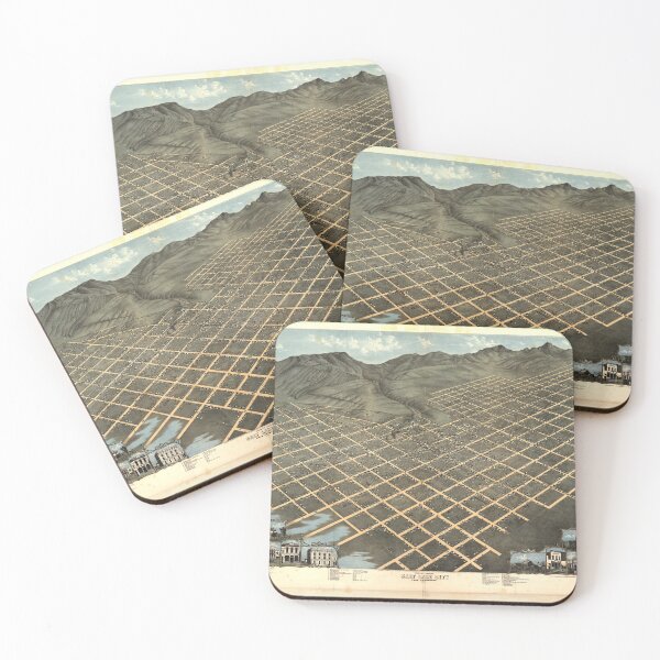Item preview, Salt Lake City, Utah (1870) designed and sold by allhistory.