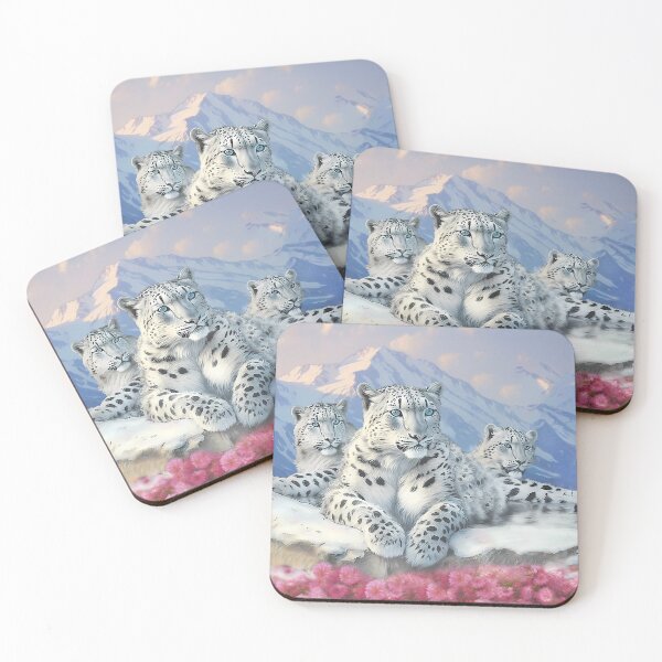 Item preview, Snow Leopard Jigsaw Puzzle designed and sold by candiscamera.