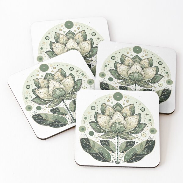 Item preview, Sage Green Lotus designed and sold by HarmonyandSage.