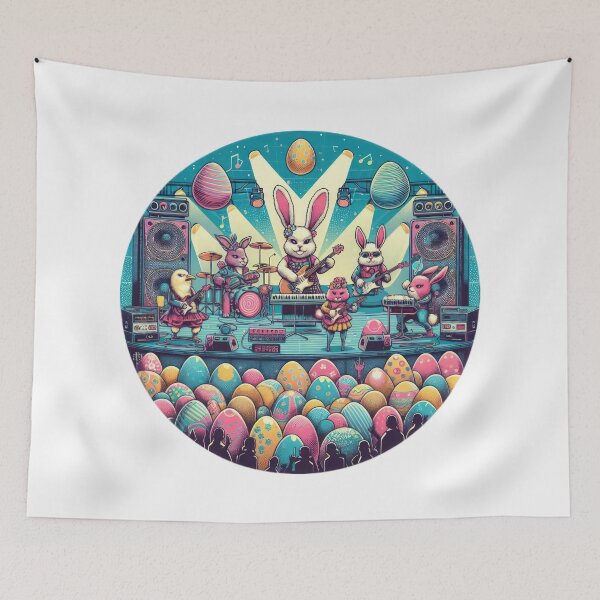 Item preview, concert with Easter eggs audience  Easter Funny animals  designed and sold by Expressions-Sel.