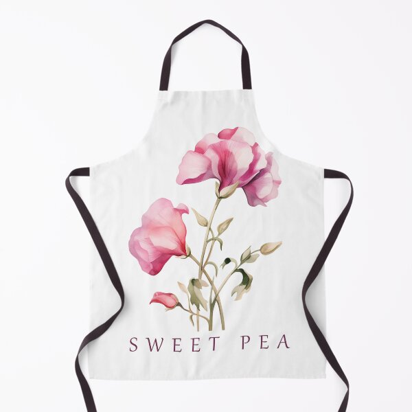 Item preview, Lovely Sweet Pea Watercolor Flowers designed and sold by FernLiz.