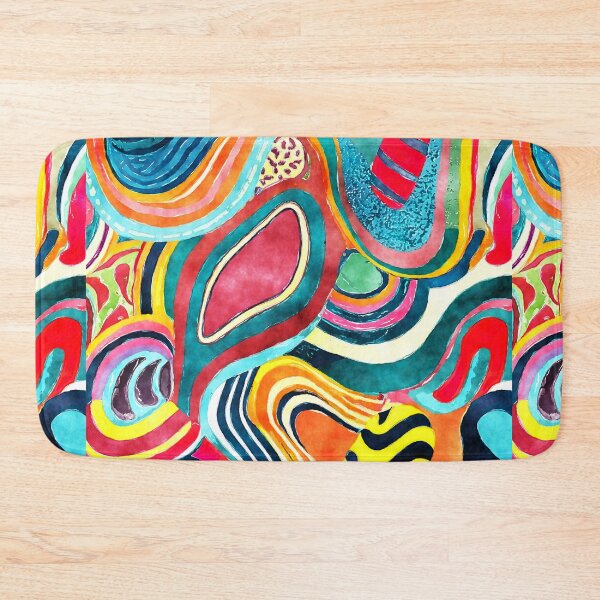 Item preview, LL Dreams Artistic Multi-Colored Pattern 18 designed and sold by LLdreams.