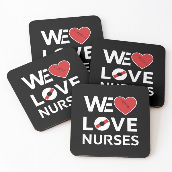 Item preview, We love nurses designed and sold by MaateoDesign.