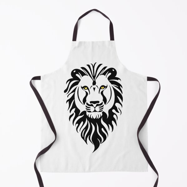 Item preview, Lion's face: black outline designed and sold by cabana.space.