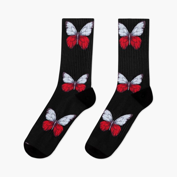 Item preview, Poland Flag Butterfly designed and sold by Pati-Design.