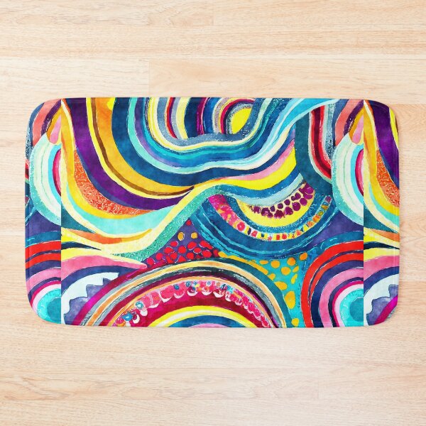 Item preview, LL Dreams Artistic Multi-Colored Pattern 19 designed and sold by LLdreams.