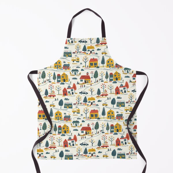Item preview, Cute Houses Pattern For Kids designed and sold by sheprint.
