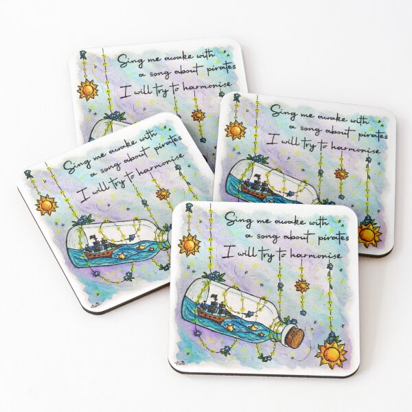 Item preview, Not Yet  |  Suns & Pirate Ships  |  Inspired by The Amazing Devil designed and sold by jackienova.
