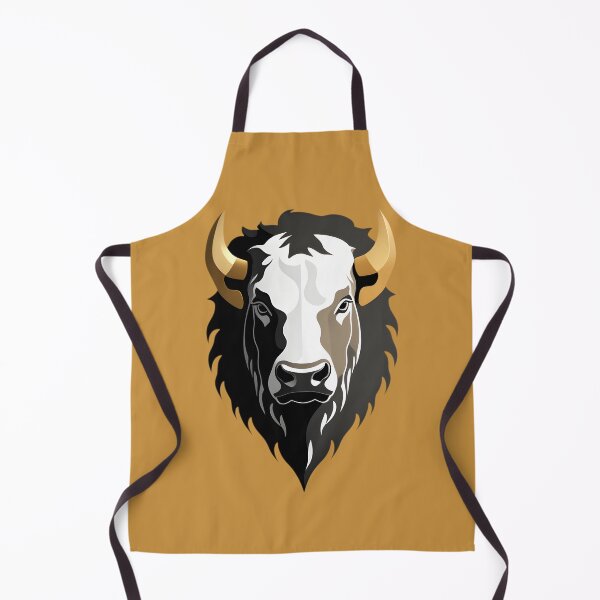 Item preview, Bison's face ▩ designed and sold by cabana.space.