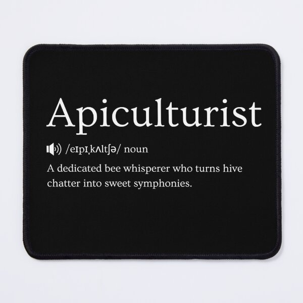 Item preview, Apiculturist Funny Definition: Gift for Coworker, Friend or Special Someone | Beekeeper's Buzzworthy Banter designed and sold by BrooklynRhodes.